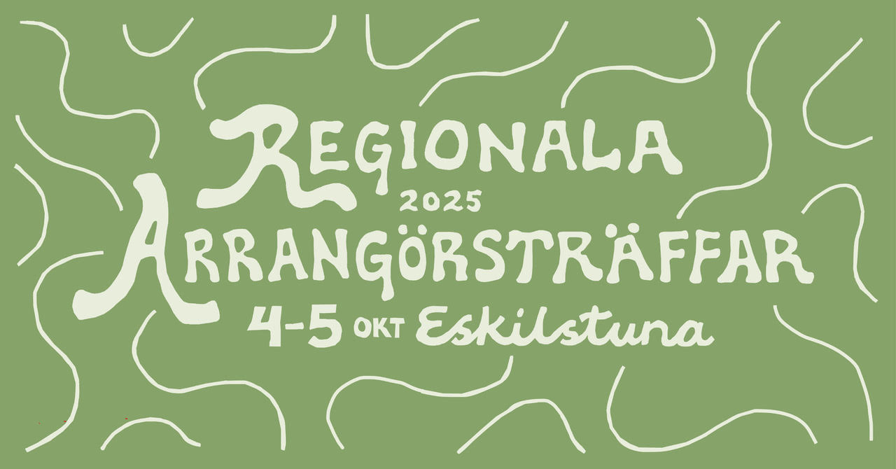 Regional Arrangörsträff i Eskilstuna 4–5 oktober – öppen för alla musikarrangörer!